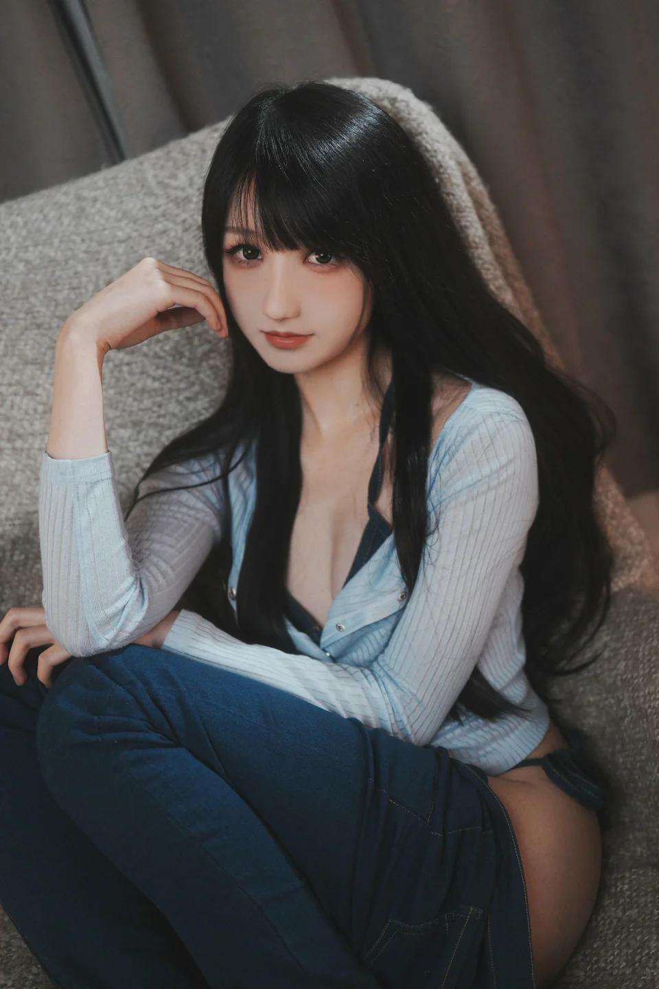抖个姬灵 - 连衣裙比基尼 [15P] icoser.la (012).webp